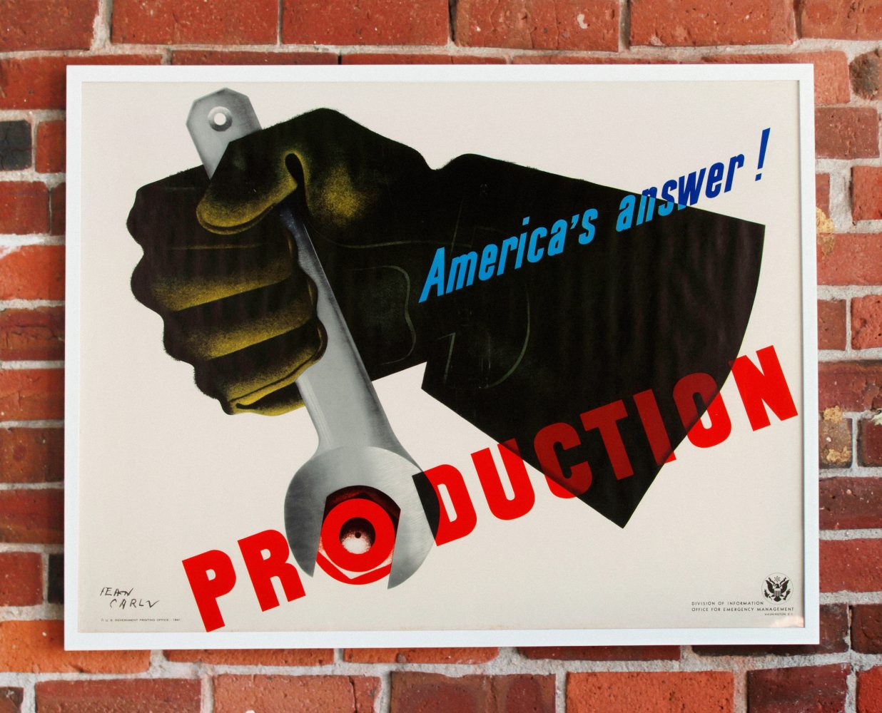 Jean Carlu's ‘America's Answer! Production’ (1941)