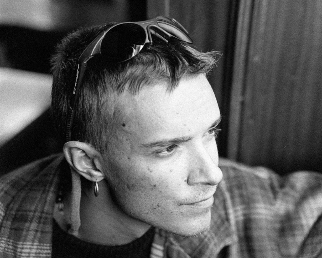 Liam Howlett, 1995. Shot by Martyn Goodacre
