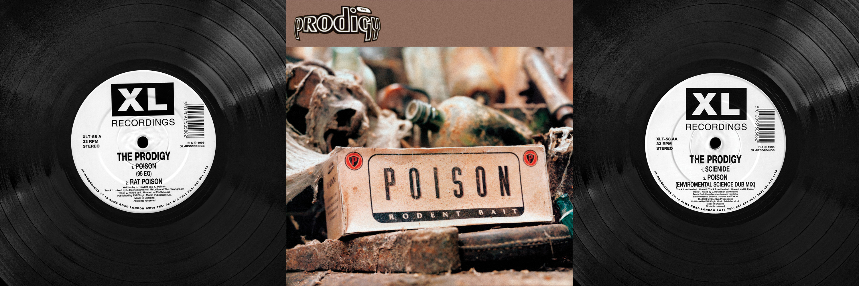 Poison (12" Single) w/ 95 EQ Mix 612 theprodi.gy